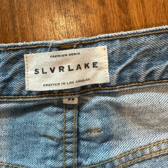 SLVRLAKE London High-Rise Straight-Leg Jeans Sz 29 - Picture 2 of 3